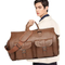 Travel Suit Bag Clothing Storage Bag with Wheels Portable Fashionable Shoe Compartment Detachable Lever Storage Bag