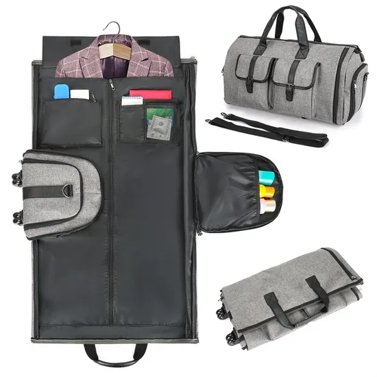 Hot Selling Travel Trolley Suit Bag Formal Carrying Crossbody Large Capacity Luggage Bag with Wheels