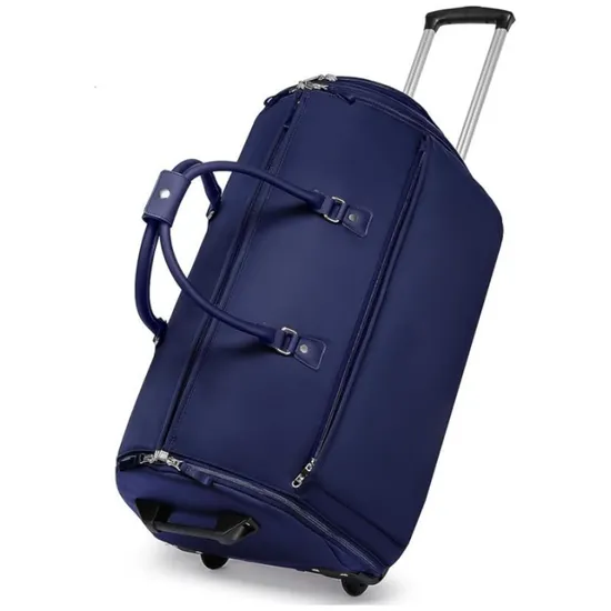 Men′s Business Foldable Travel Bag Travel Handheld One Shoulder Waterproof Multi Functional Pull Rod Suit Bag
