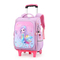 New Backpack Small Size Primary School Students 1-3 Grades Spinal Protection and Load Reduction Cross Border Trendy Popular Backpack