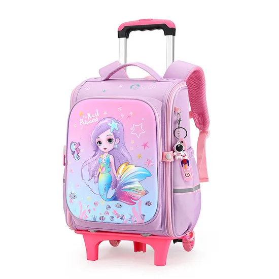 New Backpack Small Size Primary School Students 1-3 Grades Spinal Protection and Load Reduction Cross Border Trendy Popular Backpack