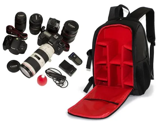 New Canon SLR Camera Backpack Travel Photography Digital Bag Large Capacity Camera Backpack