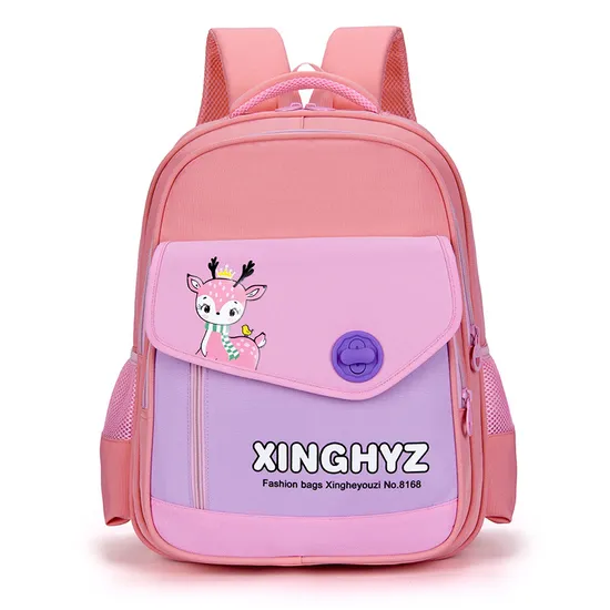 New Fashionable Elementary School Backpack with Large Capacity Breathable and Wear-Resistant Backpack