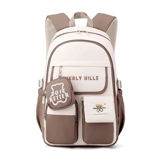 2024 New Children′s School Backpack Lightweight Primary School Girls Shoulder Backpack