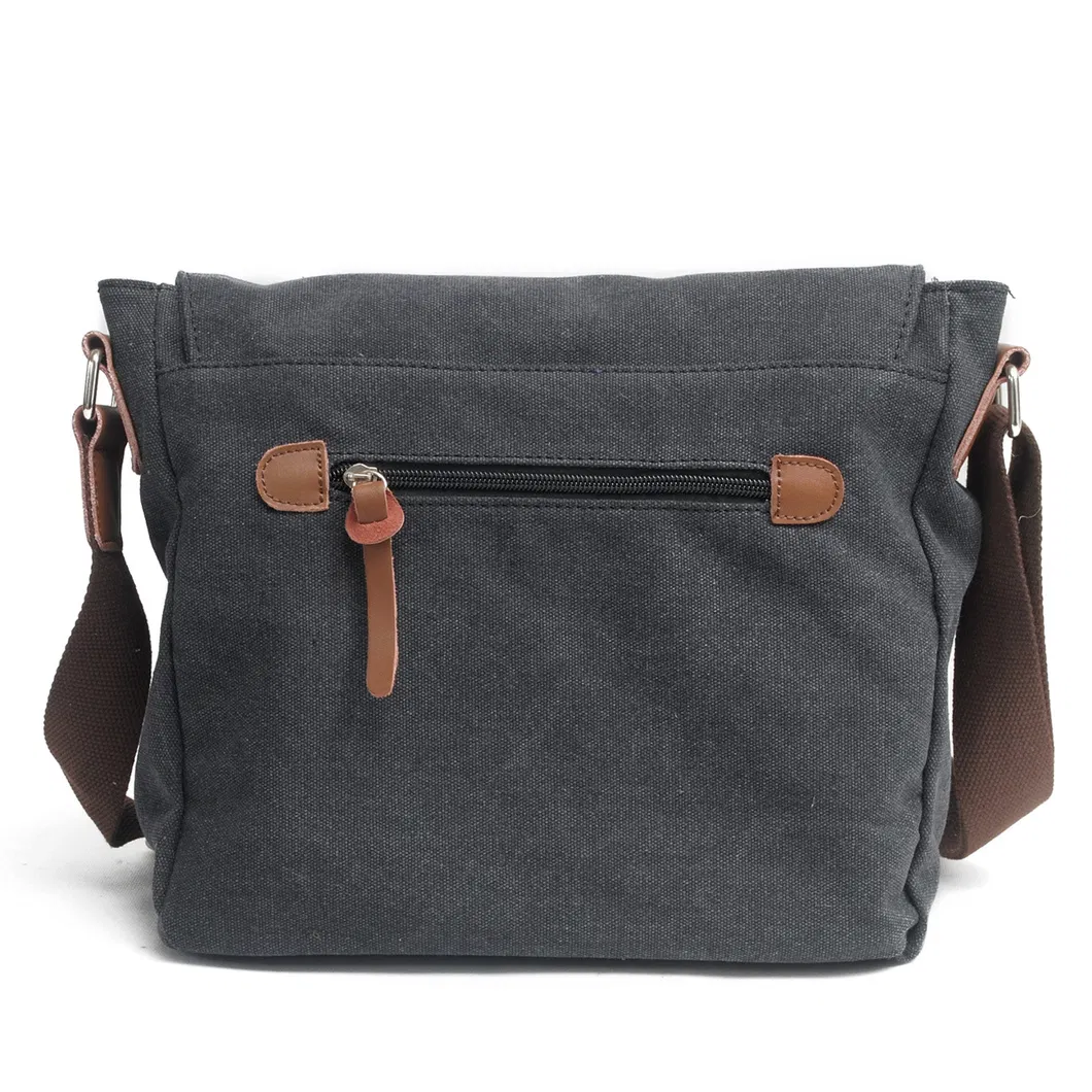 Canvas Men&prime;s and Women&prime;s Crossbody Bag One Shoulder Canon Photography Sony Mirrorless SLR Camera Bag
