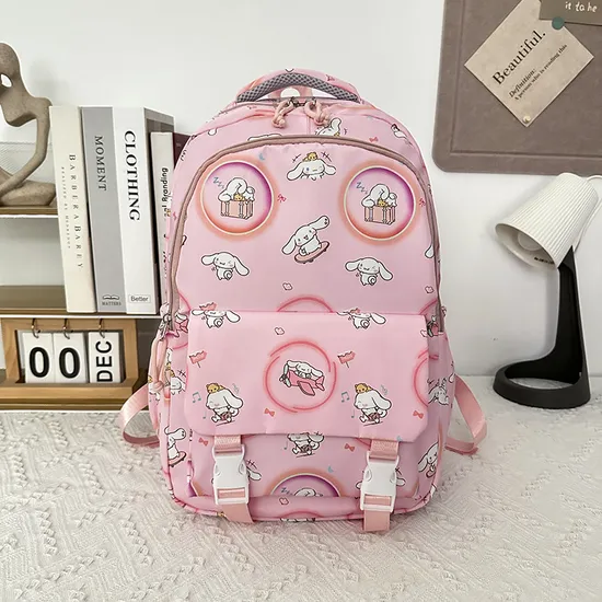 Primary School Backpack New Cute Cartoon Splash Proof Large Capacity Load Reducing Spine Protection Children′s Backpack