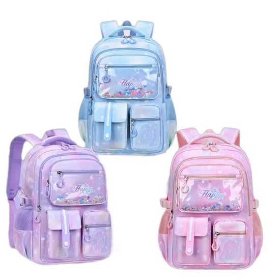 Backpack New Girls Waterproof for Elementary School Students Lightweight and Large Capacity for Children