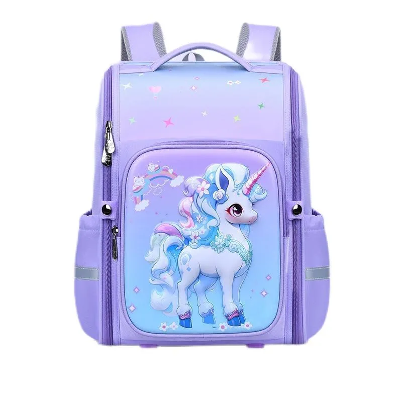 2024 New 3D Primary School Backpack Large Capacity Children&prime;s Backpack