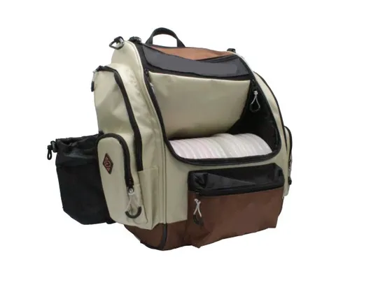 2024 New Customized Logo Large Capacity Outdoor Sports Frisbee Disc Golf Bag Backpack