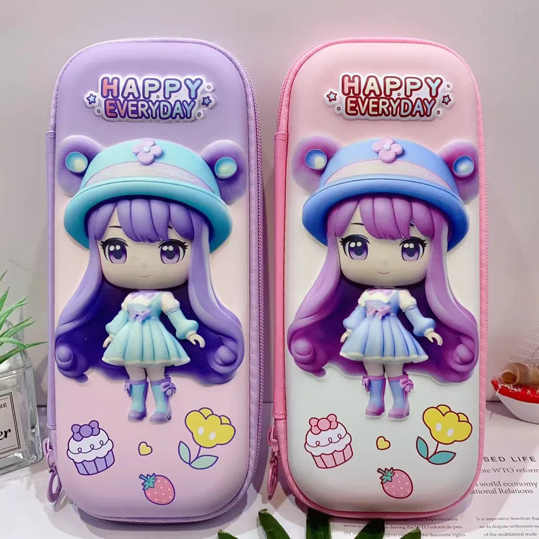 3D Pencil Case Primary School Student Large Capacity Stationery Bag Pencil Case