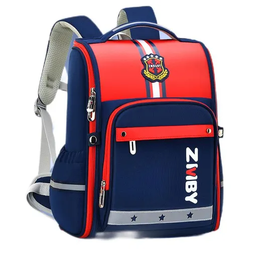 Elementary School Backpack English Style Boys Backpack Lightweight Girls Backpack