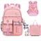 New Primary School Student School Bag Cute Girl′s School Bag Lightweight Casual Backpack