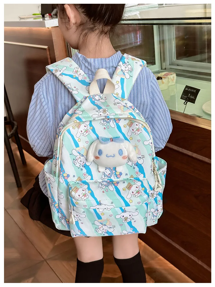 New Children&prime;s School Backpack Cute Cartoon Load Reduction Kindergarten Backpack