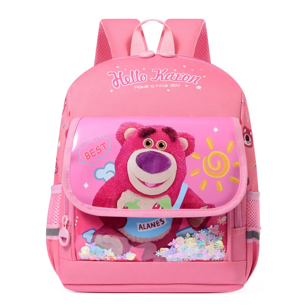 New Kolomi Lightweight Backpack for Kindergarten Oxford Cloth Large Capacity Load Reducing Backpack for Elementary School Students