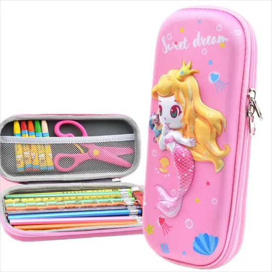 Stationery Box Multi-Functional Cartoon Pencil Case Large Capacity Pencil Case for Students