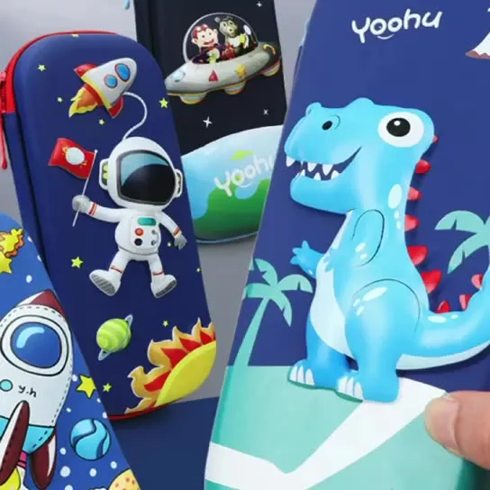 New EVA Pencil Case, Stationery Box, Elementary School Pencil Case