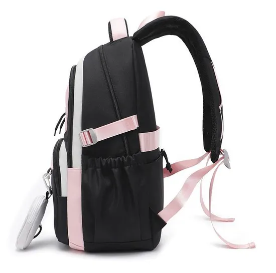 New Large Capacity Junior High School Backpack for College Students Waterproof Backpack