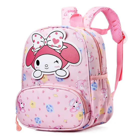 New Elementary School Backpack Girl Cute Cartoon Large Capacity Oxford Cloth Lightweight Backpack