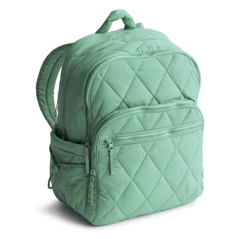 New Arrival Large Capacity Casual Elegant Nylon Fiber Sewing Thread Solid Color Backpack