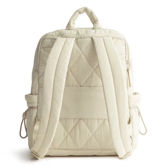 Classic Travel Hiking Casual Diamond Quilted Backpack Custom College Student Padded Laptop Schoolbag