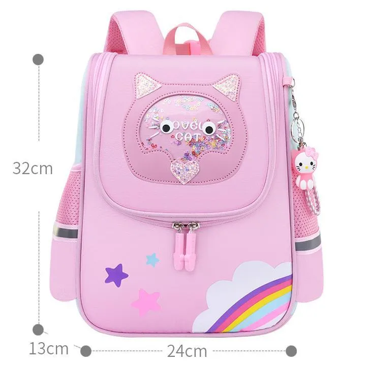 New Cartoonbackpack Cute Baby Shoulder Lightweight Boys and Girls Kindergarten Small Backpack