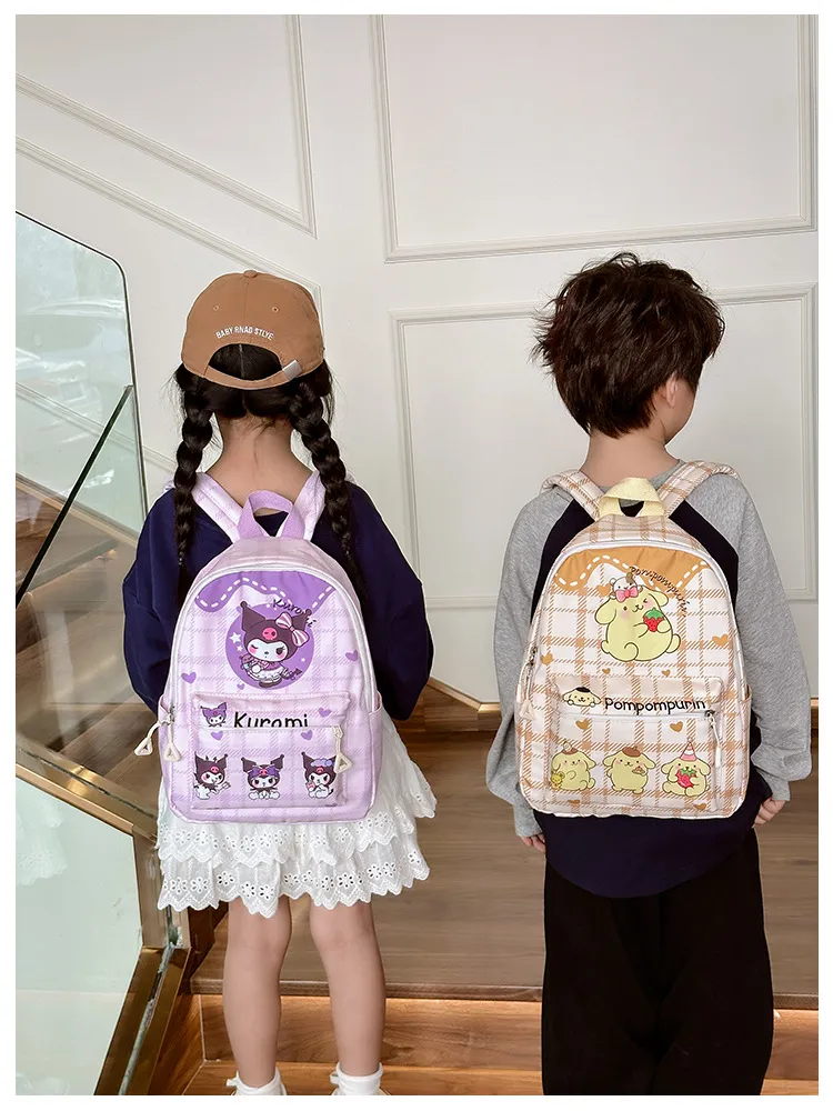 Cartoon Cute Children&prime;s Backpack New Kindergarten Lightweight Large Capacity Fashion Creative Backpack
