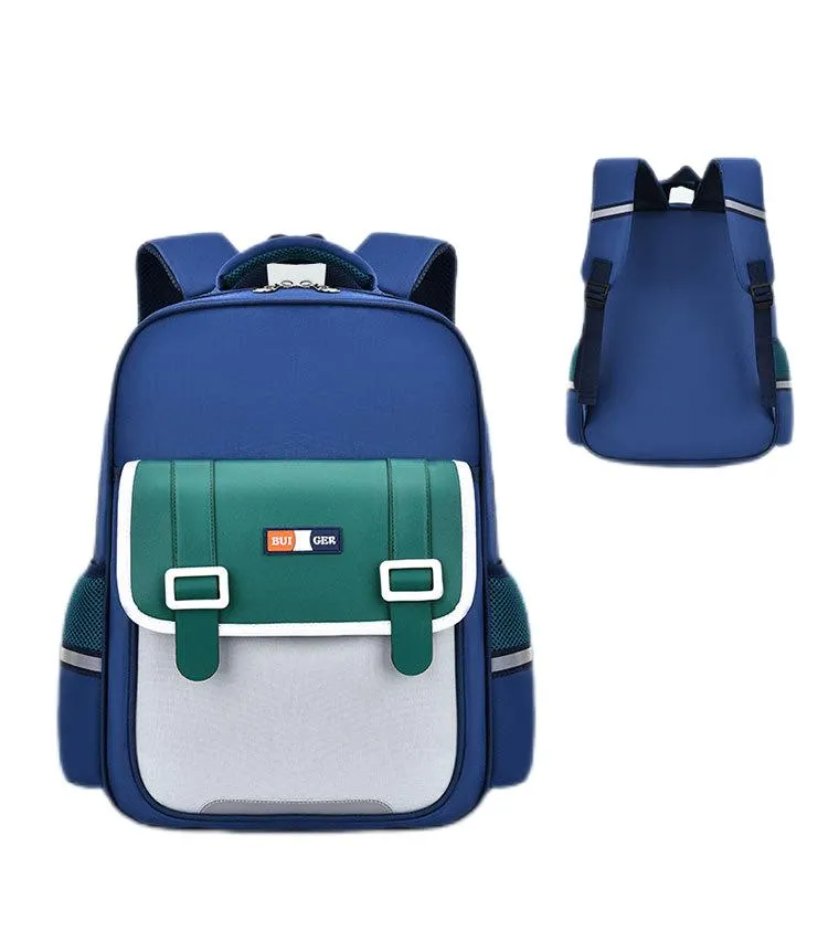 New Backpack Waterproof Load-Reducing Wear-Resistant Lightweight Backpack for Children&prime;s Spine Protection Backpack