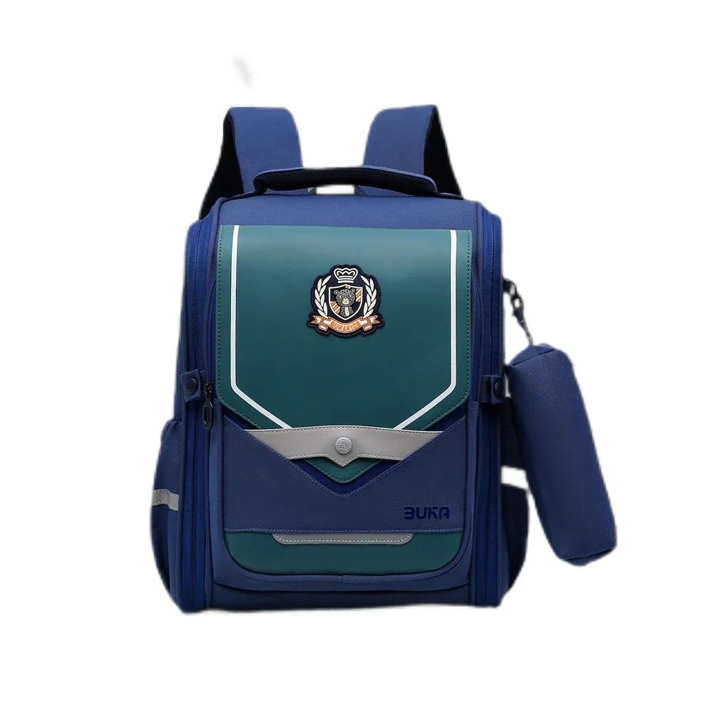 Children Backpack Primary School Boy and Girl Large Capacity Lightweight Load Reducing and Spine Protection Backpack