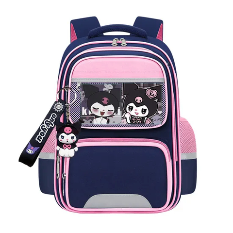 2024 Hot Selling Backpacks for Elementary School Students Kuromi Lightweight Large Capacity Backpack