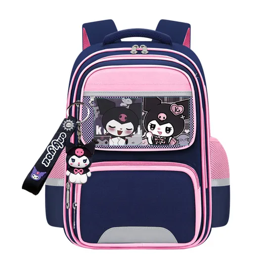2024 Hot Selling Backpacks for Elementary School Students Kuromi Lightweight Large Capacity Backpack