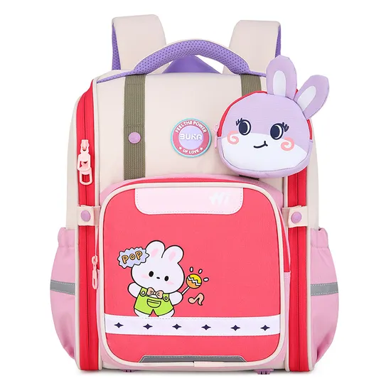 2024 New Primary School Backpack for Boys and Girls Spinal Protection Lightweight Children′s Backpack