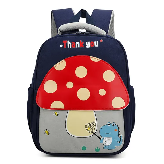 New Children′s Kindergarten School Bag Cute Cartoon Backpack Lightweight Large Capacity Backpack