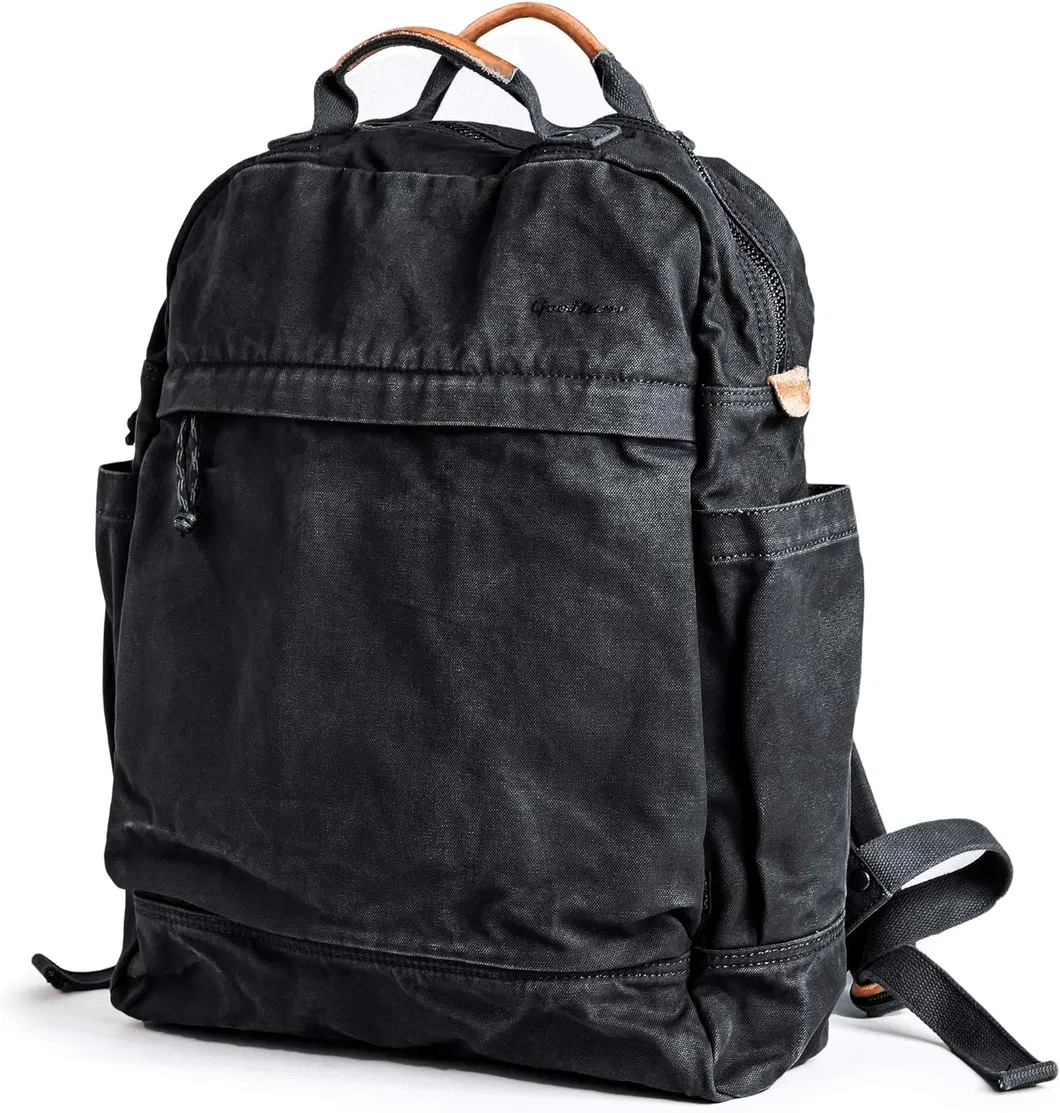 Retro Canvas Outdoor Waterproof Mountaineering Travel Backpack
