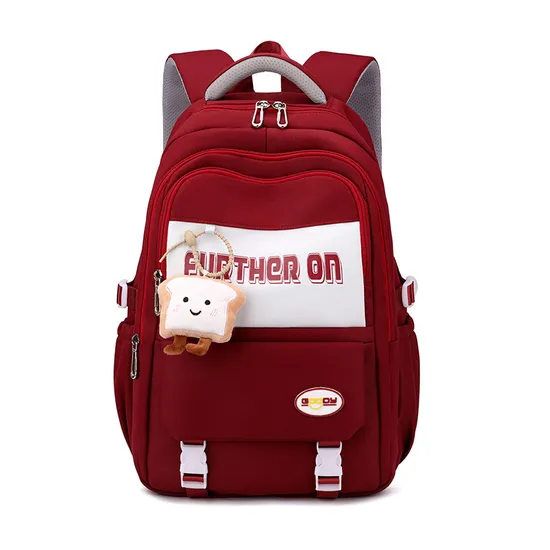 Retro High School Student Junior High School Student Backpack for Women Korean Sytle Backpack for Men Large Capacity Travel Backpack