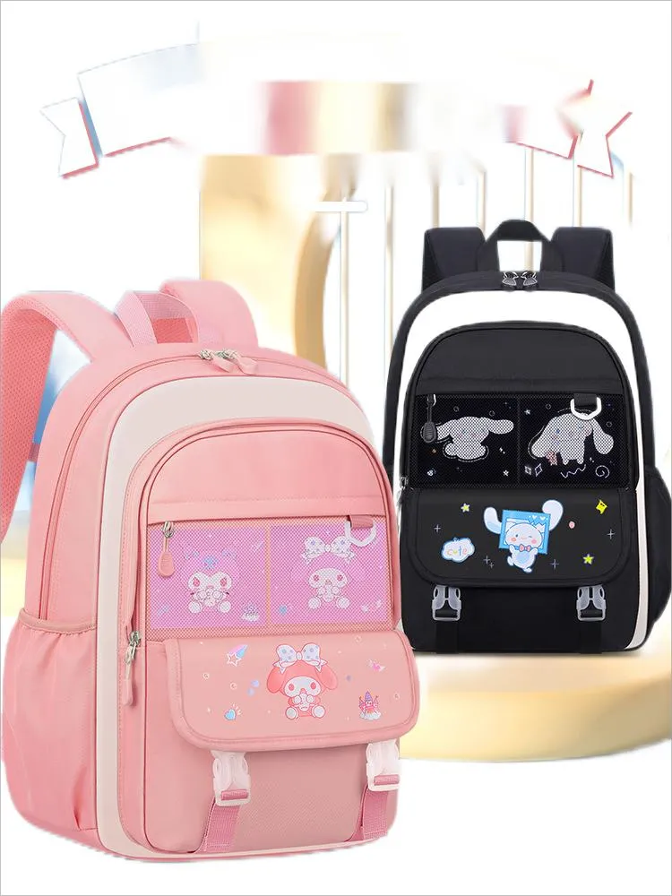 New Primary School Student School Backpack Cartoon Lightweight Children&prime;s Backpack