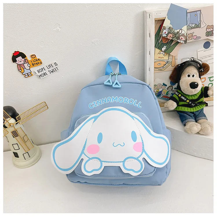New Children&prime;s Backpack Cute Cartoon Doll Boys and Girls Book Bag Lightweight and Large Capacity Backpack