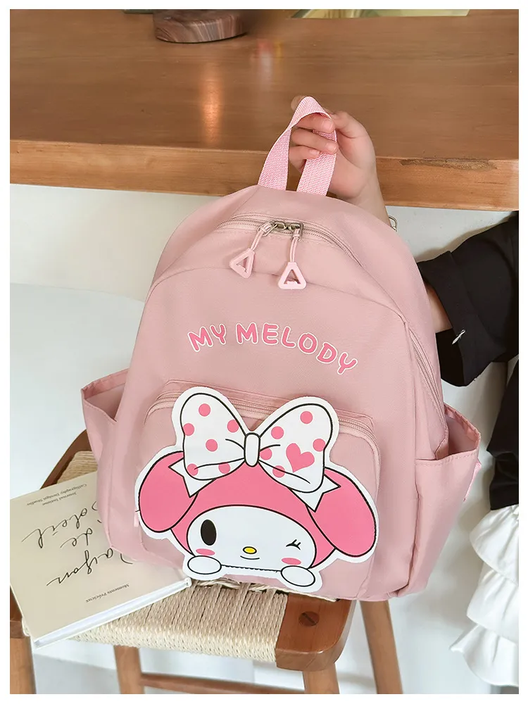 New Children&prime;s Backpack Cute Cartoon Doll Boys and Girls Book Bag Lightweight and Large Capacity Backpack
