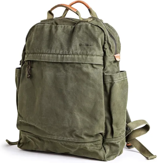 2024 New Retro Style Backpacks Durable Canvas Outdoor Sports Travel Hiking Multiple Way Use Backpack
