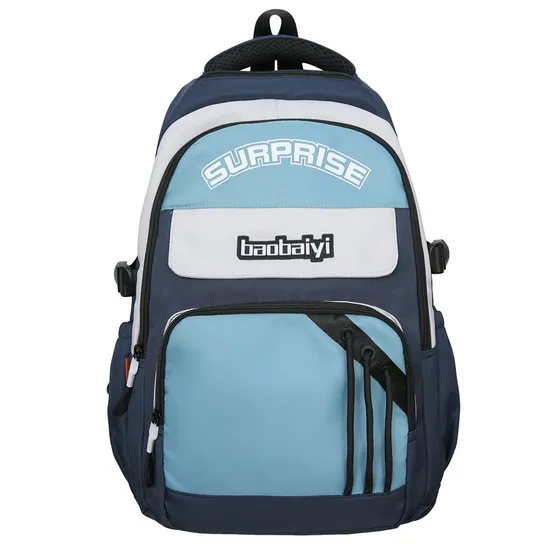 Large Capacity Travel Backpack Multifunctional Campus Backpack for Male and Female Students in Middle and High Schools