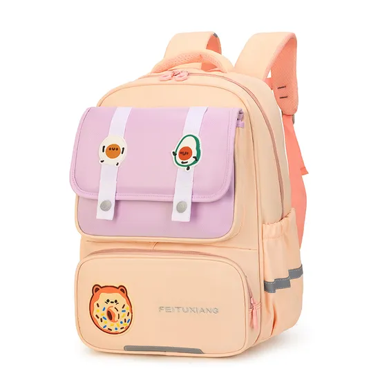 2024 New Primary School Schoolbag for Boys and Girls Children Lightweight Spinal Protection and Load Reduction Backpack