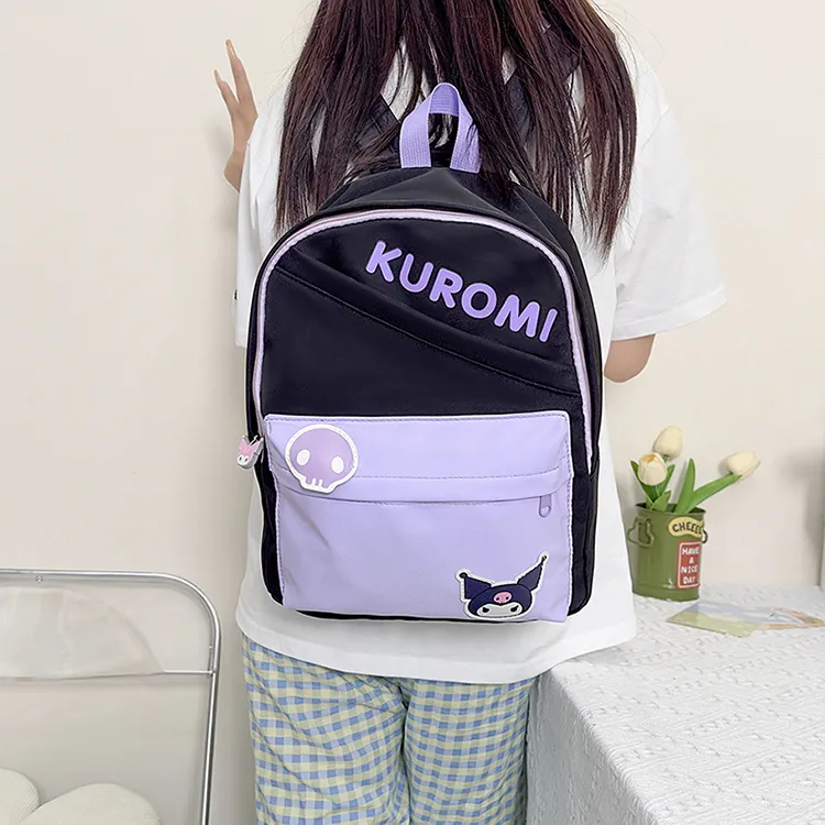 Student Backpack with Large Capacity Lightweight Nylon Backpack New Children&prime;s Backpack