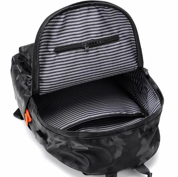 Backpack Male Junior High School Students Large-Capacity Travel Bags Computer Backpacks Men&prime; S Bags