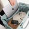 Custom Logo Women Towel Fabric Overnight Travel Duffel Duffle Weekender Bag