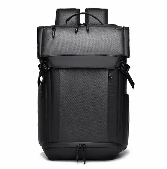Waterproof Luxury Leisure Travel University School Notebook Synthetic Leather Laptop Backpacks