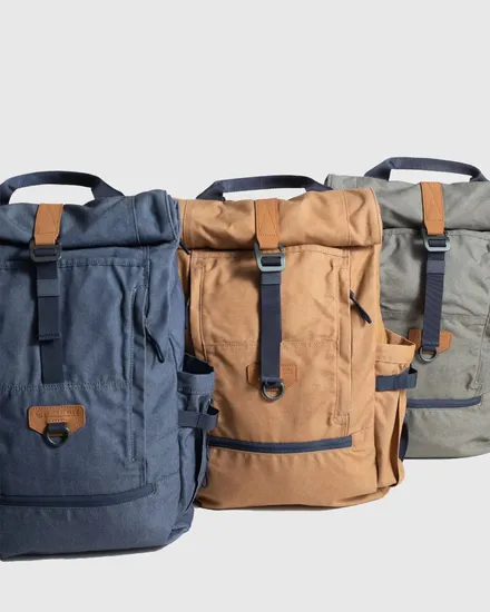 Casual Large Capacity Laptop Backpack Waterproof Travel Roll Top 16 Computer Backpack