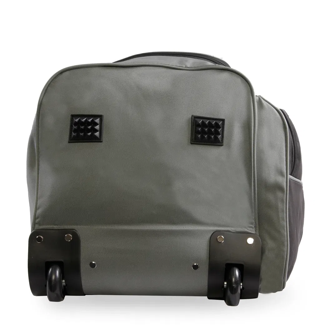 Large Capacity Rolling Duffel Bag Luggage Bag with Rollers Travel Suitcase Convenient Wheels