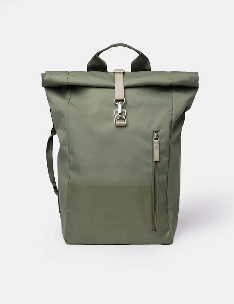 Water Resistant Roll Top Travel Backpack Laptop Bag Logo Custom Backpacks for Men