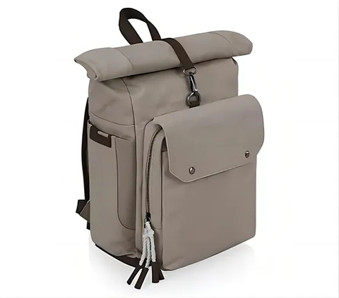 Roll Top Backpack Waterproof Roll Top Travel Casual Backpack Rucksack
