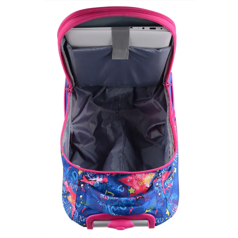 Kids Luggage Trolley Kid&prime;s Travel Bag, , Kids School Trolley Luggage Bag
