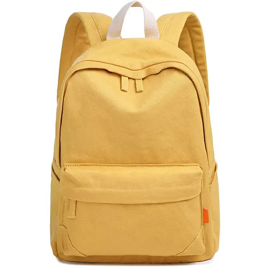 Canvas Travel Students School Durable Weekender Rucksack Laptop Bags Anti Theft Notebook Backpack